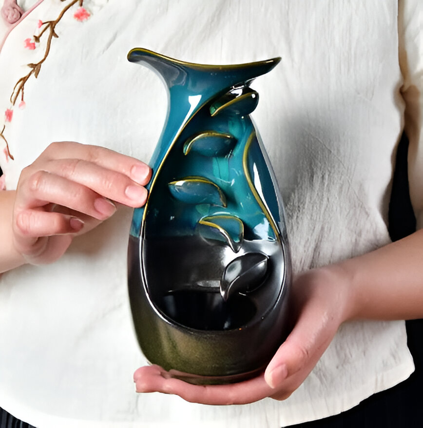 Quemador Incienso Jarrón - Imagen 4