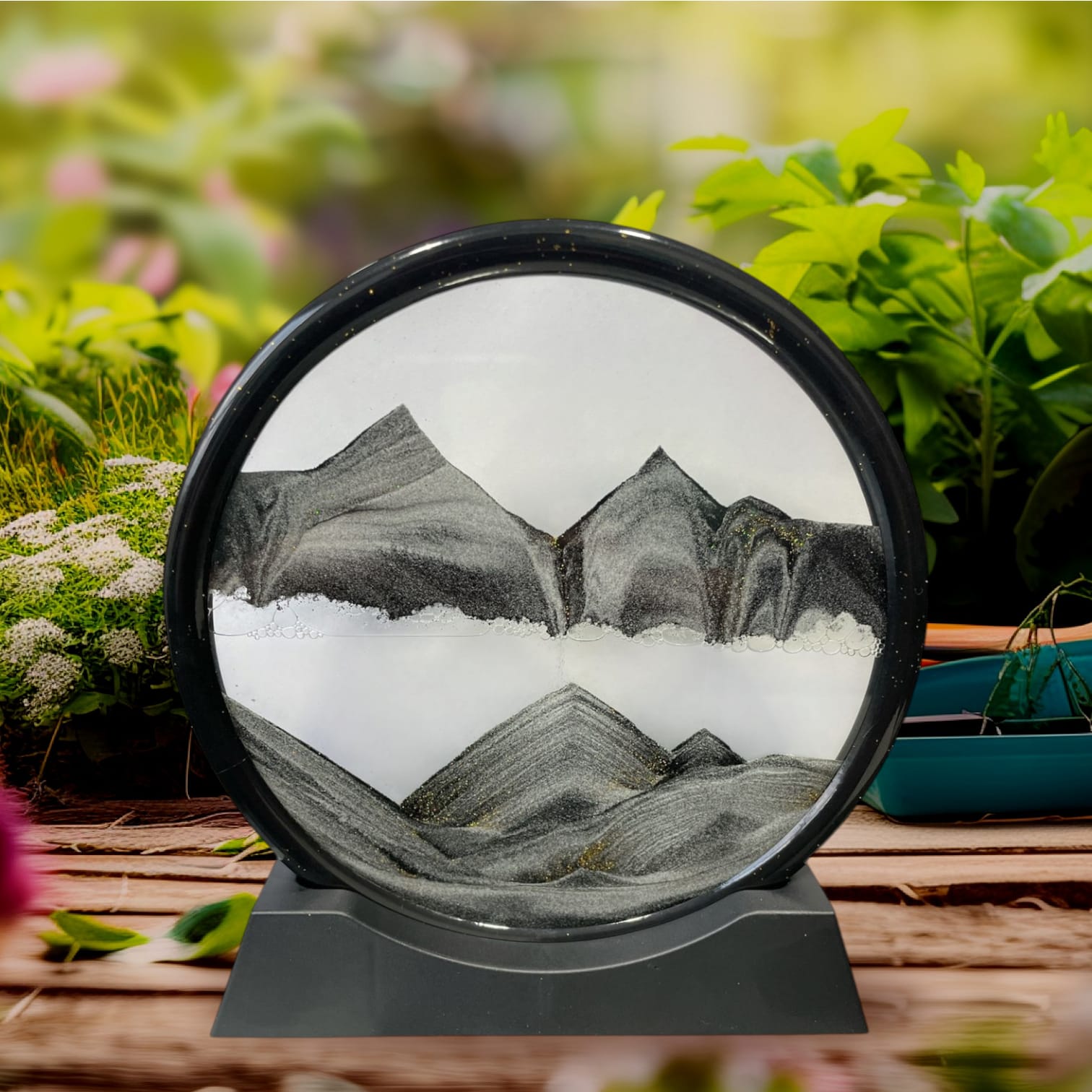 Cuadro Decorativo Arte De Arena Paisaje 3d - Imagen 6