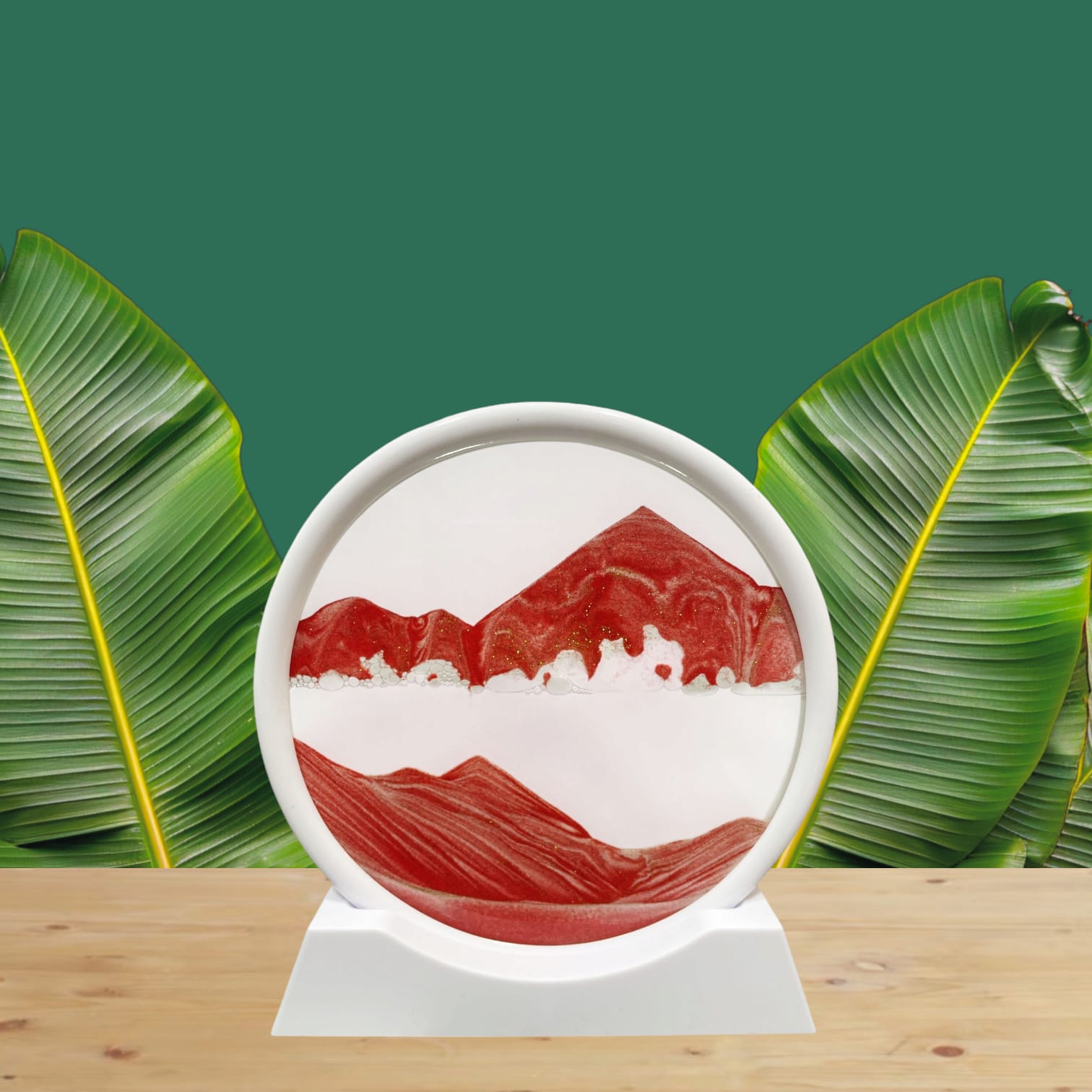 Cuadro Decorativo Arte De Arena Paisaje 3d - Imagen 2